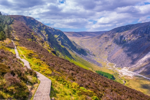 Glendalough Spinc trail